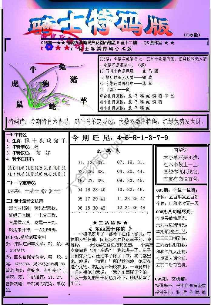 另类骑士特码版