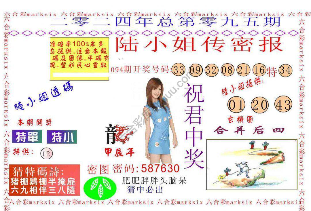 陆小姐传密