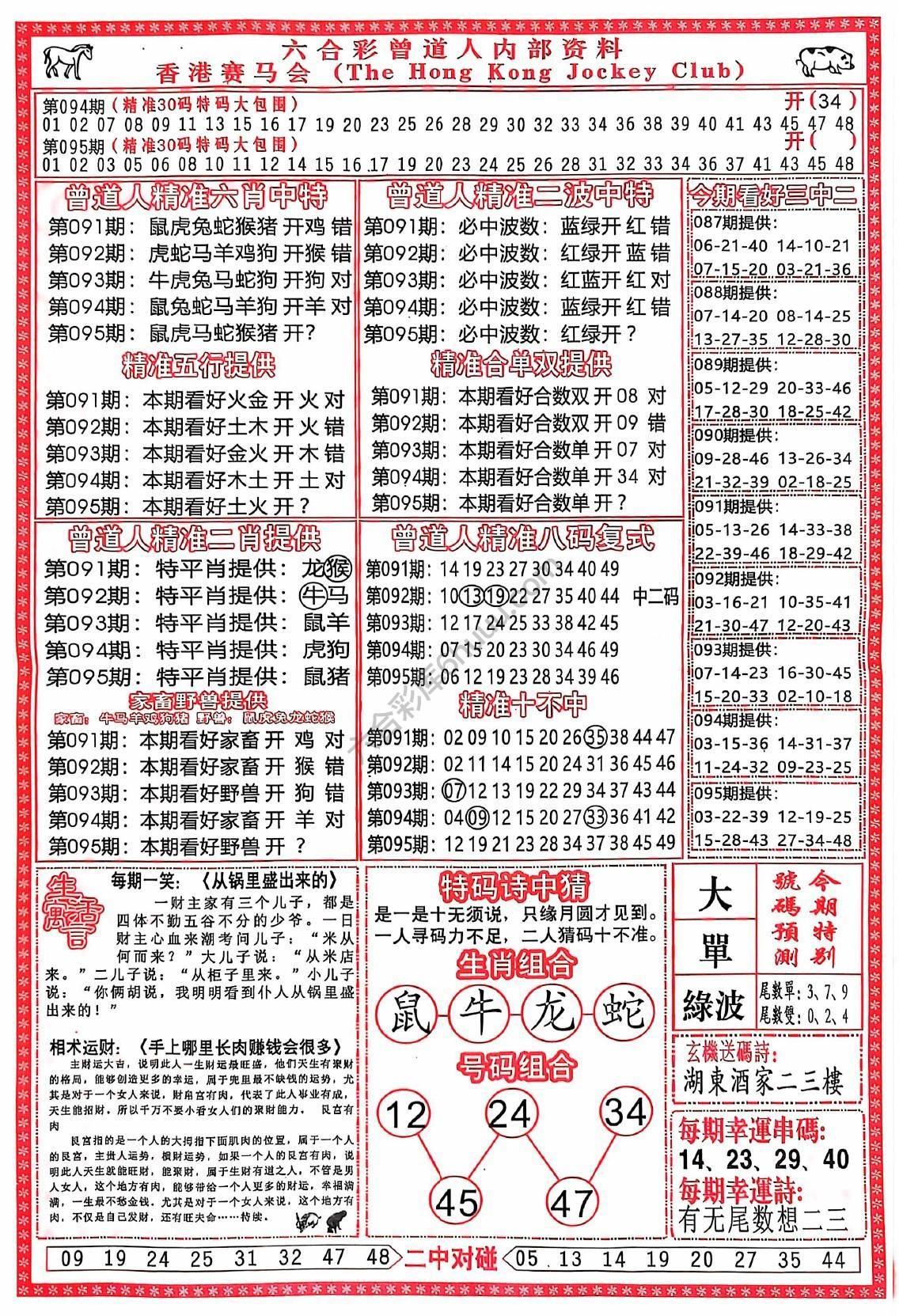 曾道人内部资料