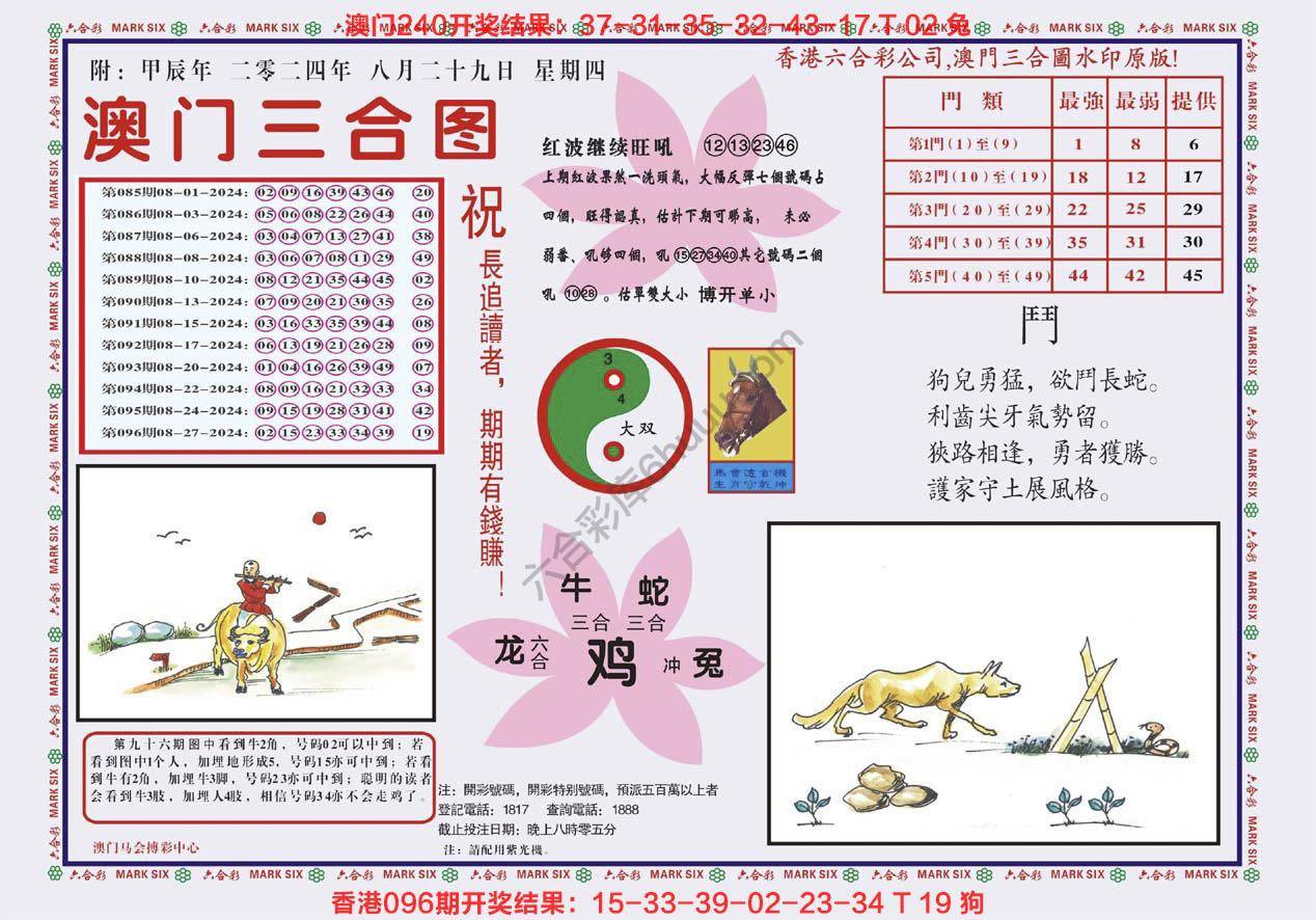 澳门三合图