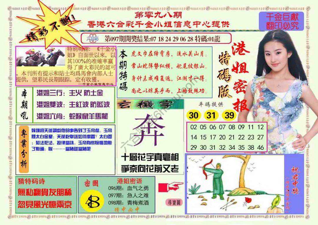 港姐密报