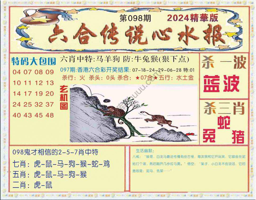 六合传说心水报