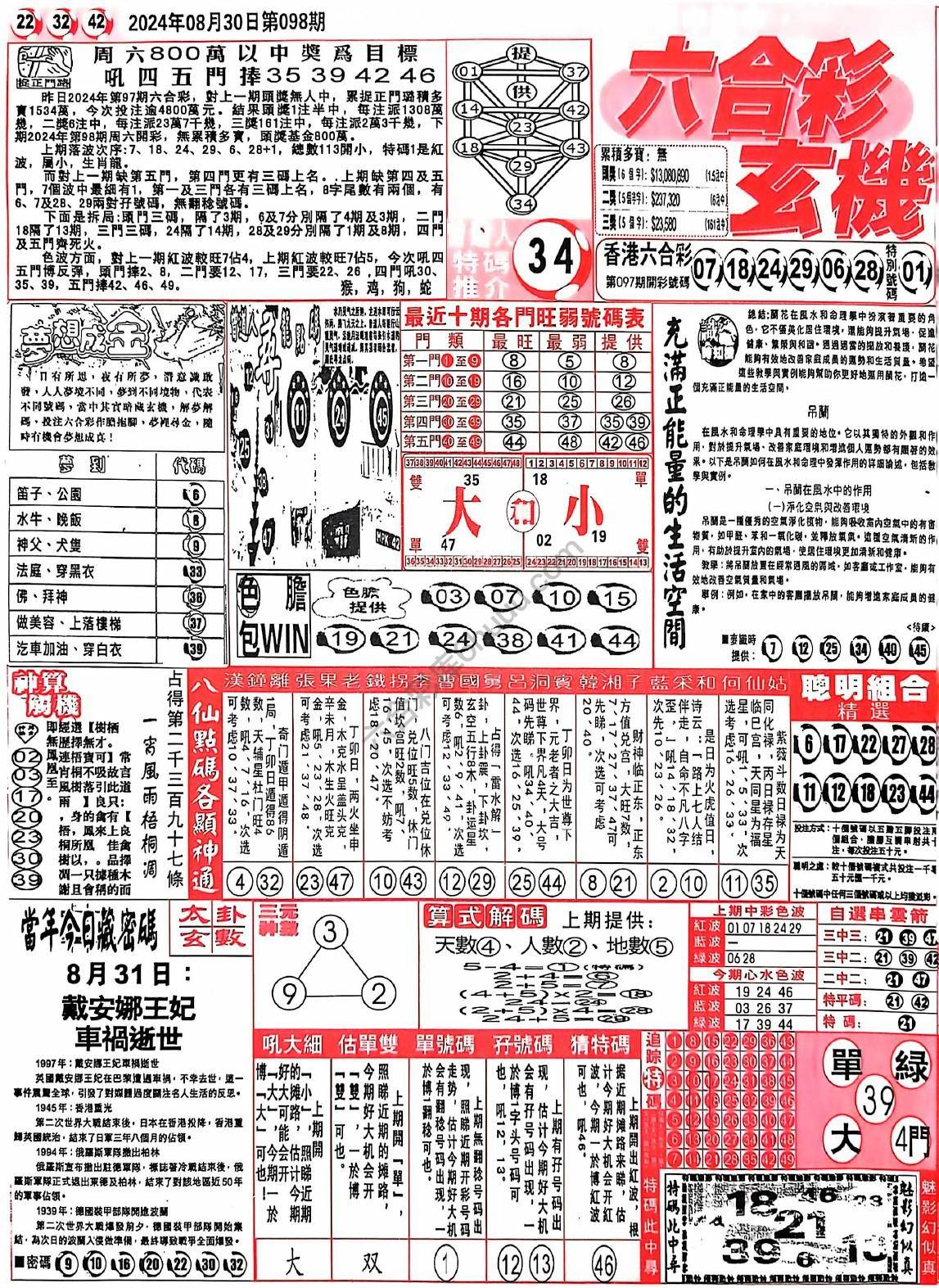 六合彩玄机