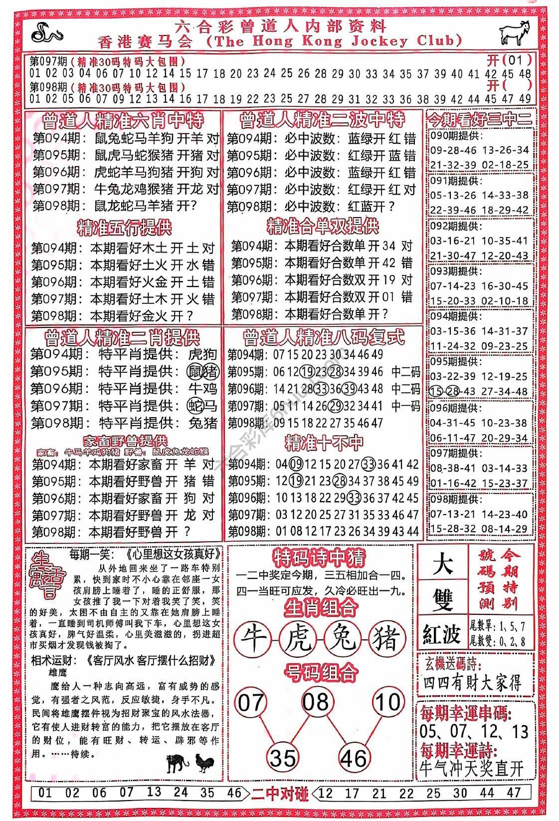 曾道人内部资料