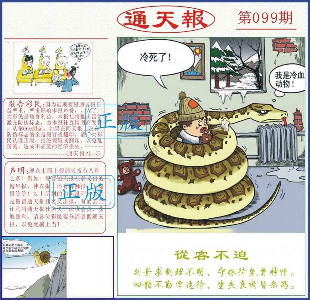 正版通天报