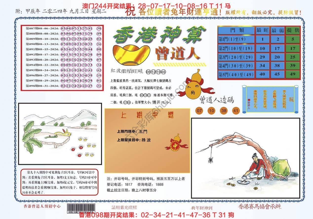 香港神算曾道人