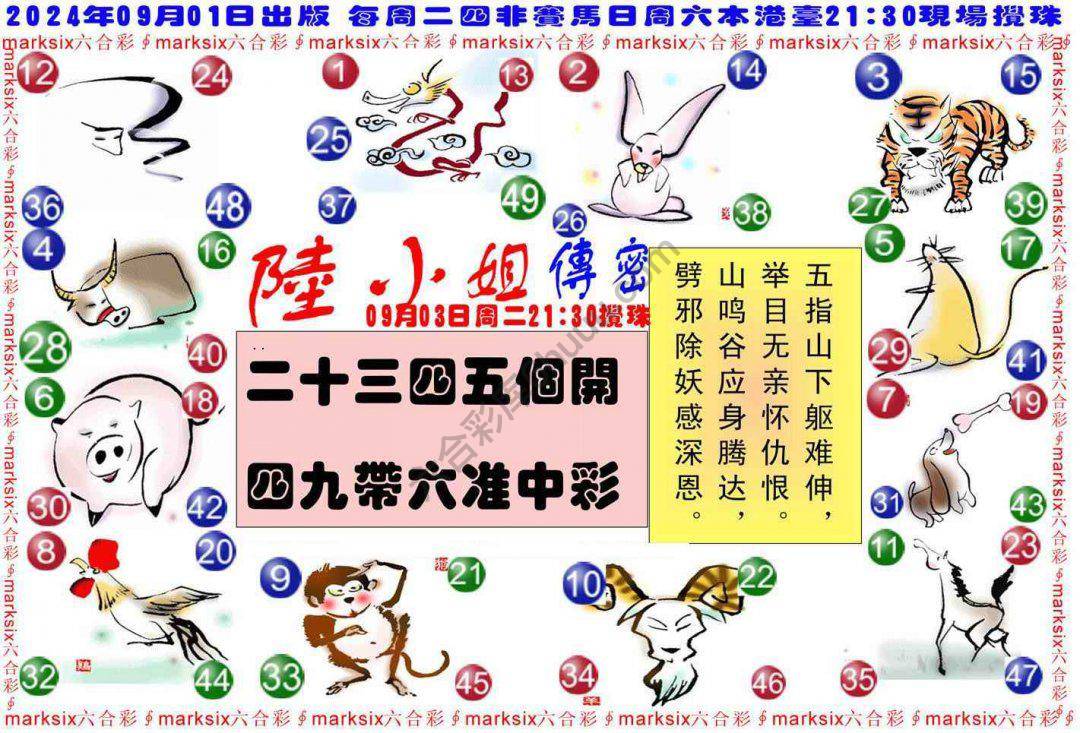 陆小姐传密