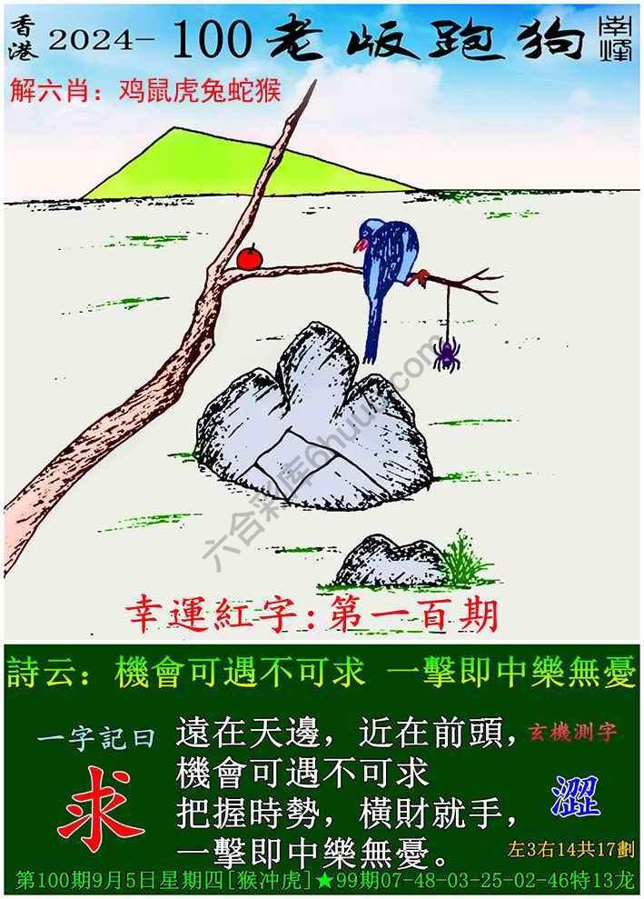 老版跑狗图