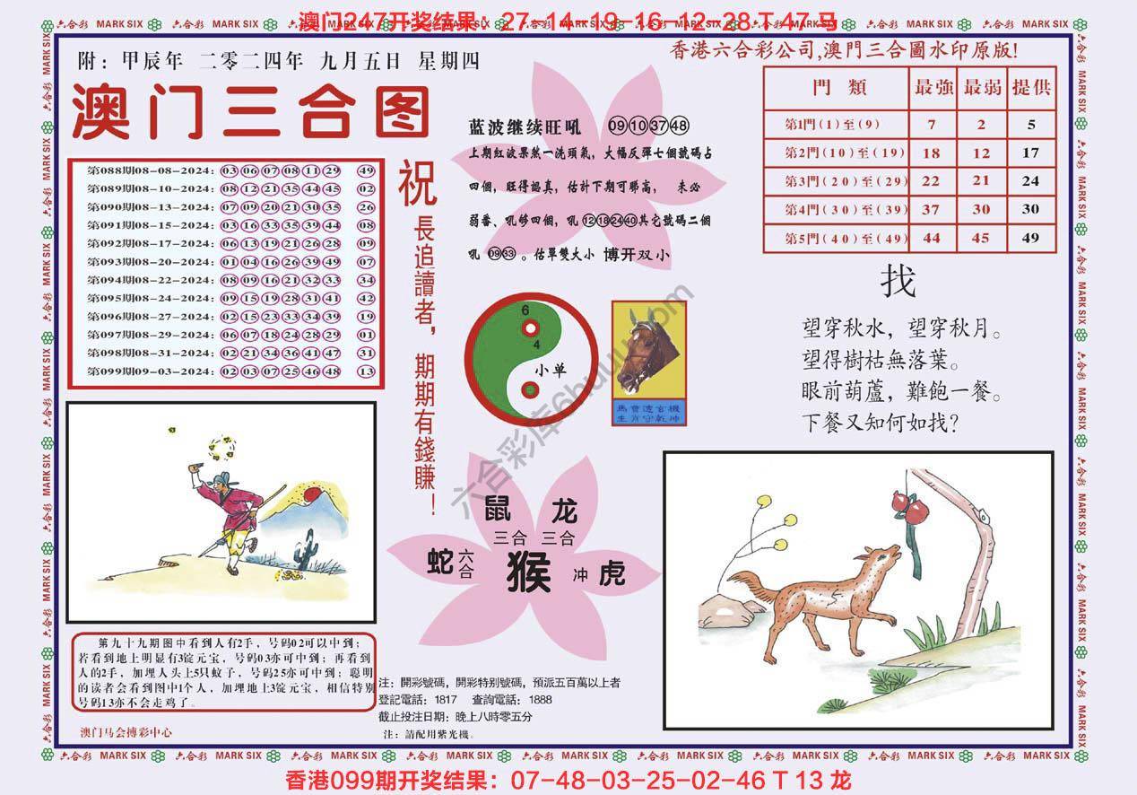 澳门三合图