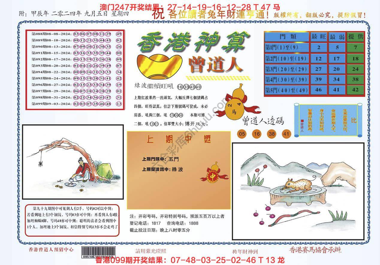 香港神算曾道人