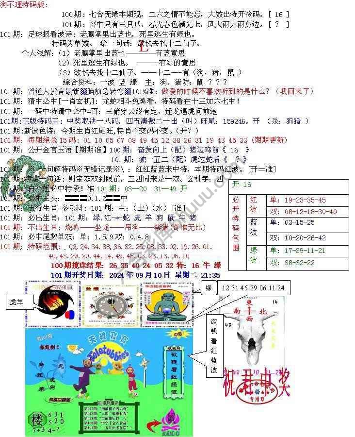 青龙五鬼报