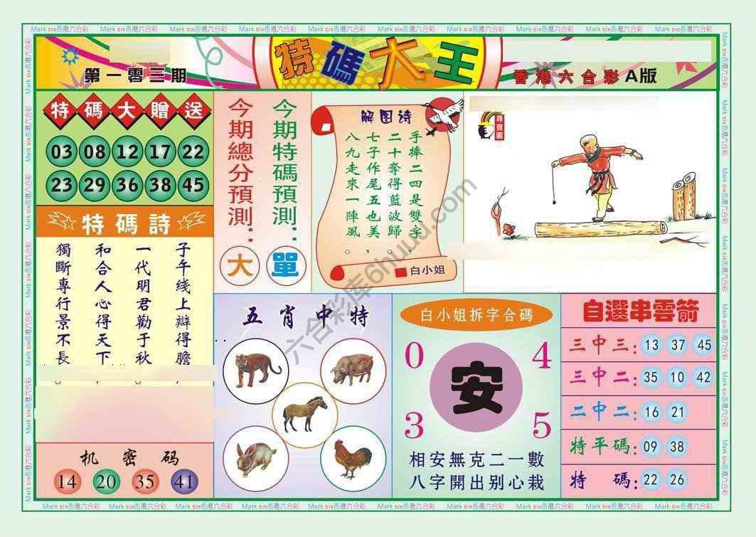 特码大王