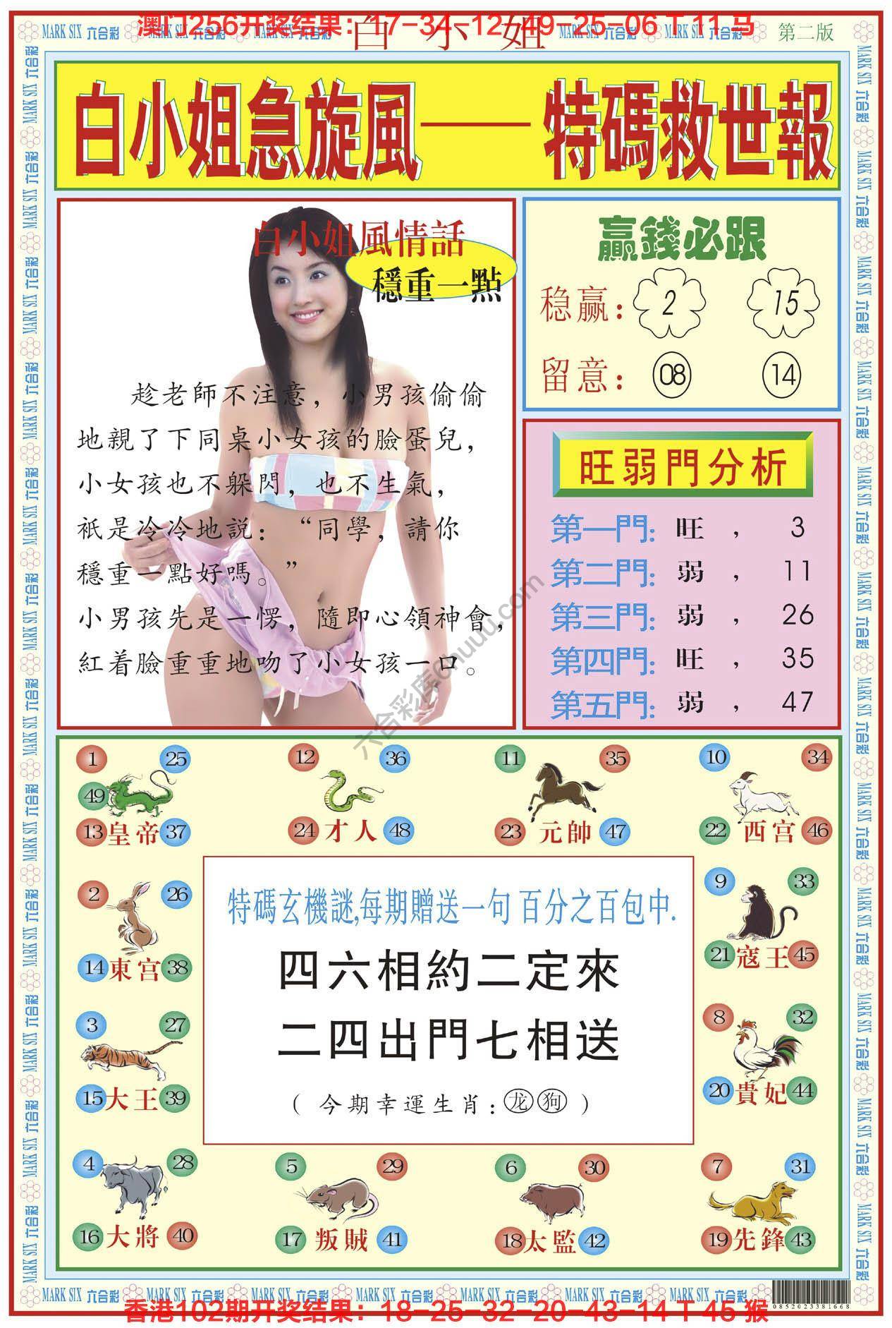 白小姐急旋风
