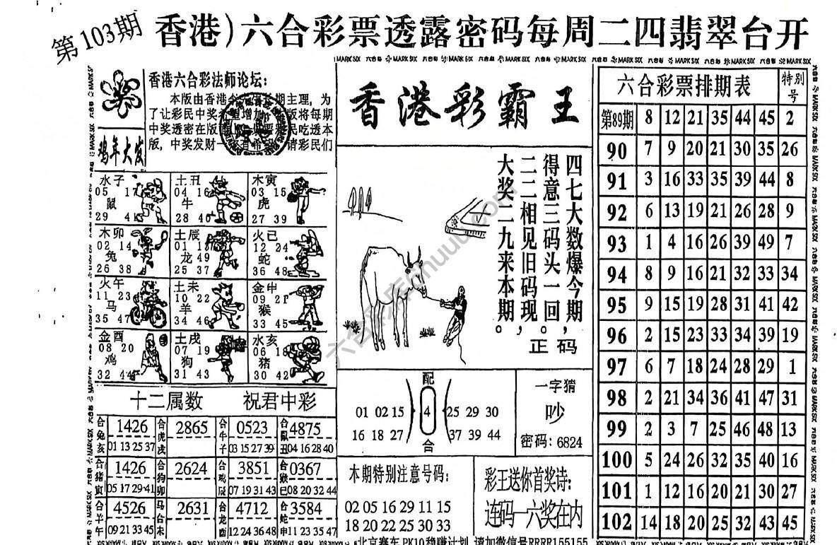香港彩霸王