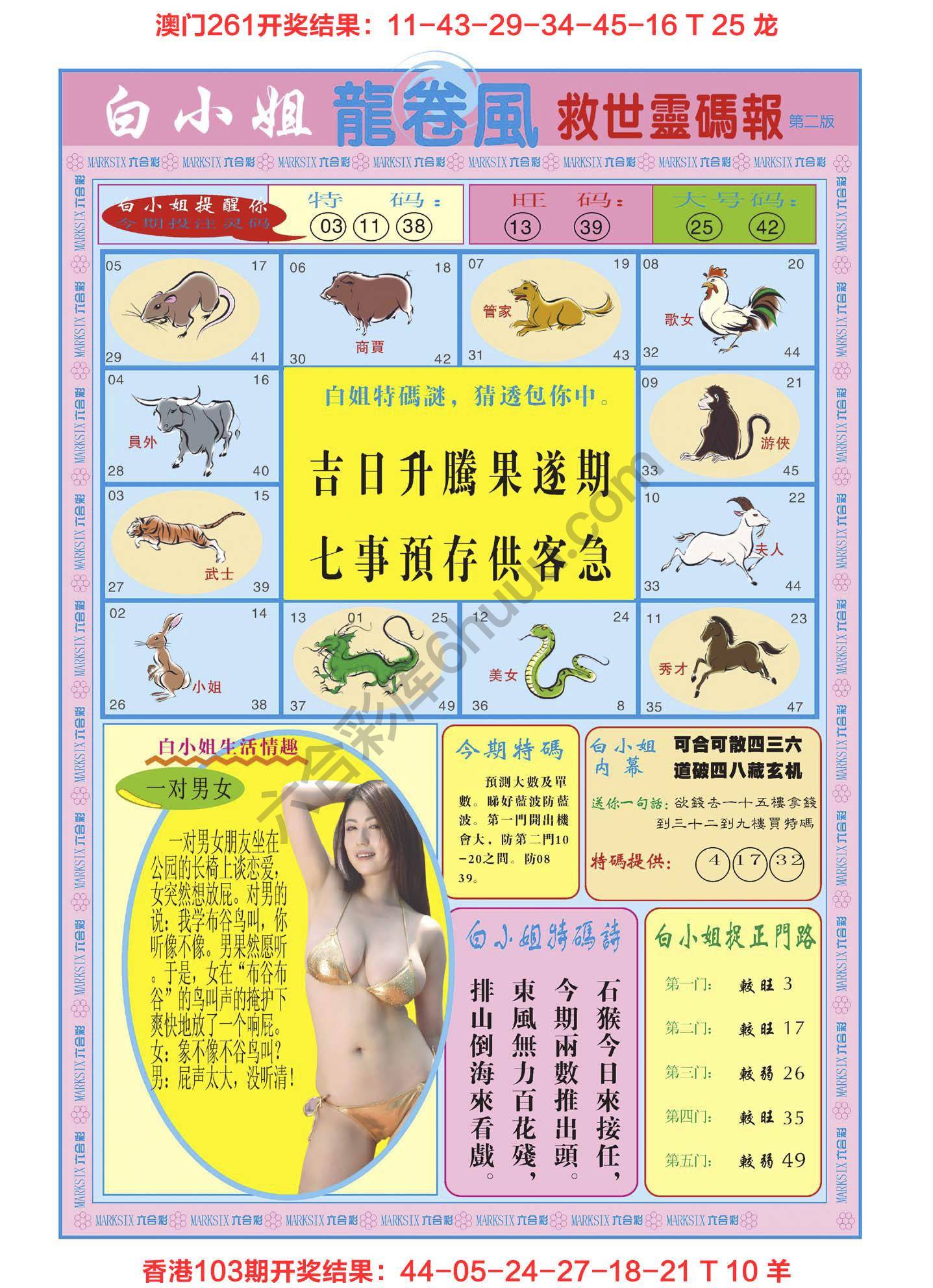 白小姐龙卷风