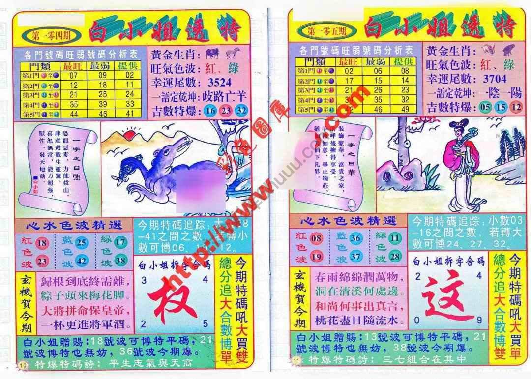 白小姐透特