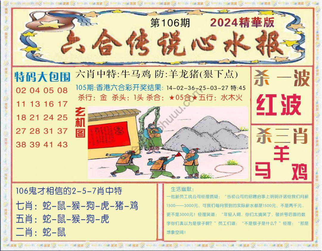 六合传说心水报