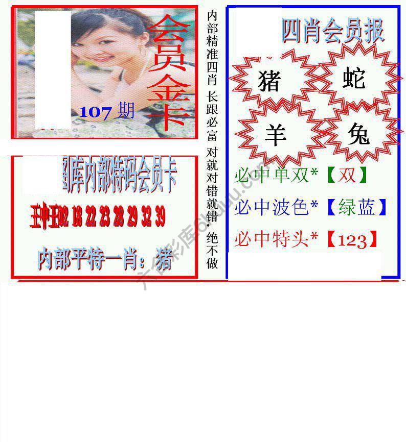 马经四肖会员报