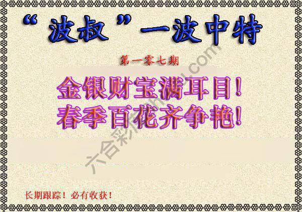 波叔一波中特