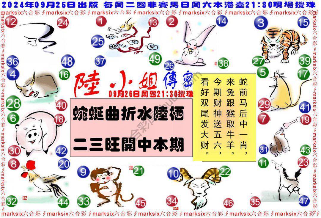 陆小姐传密