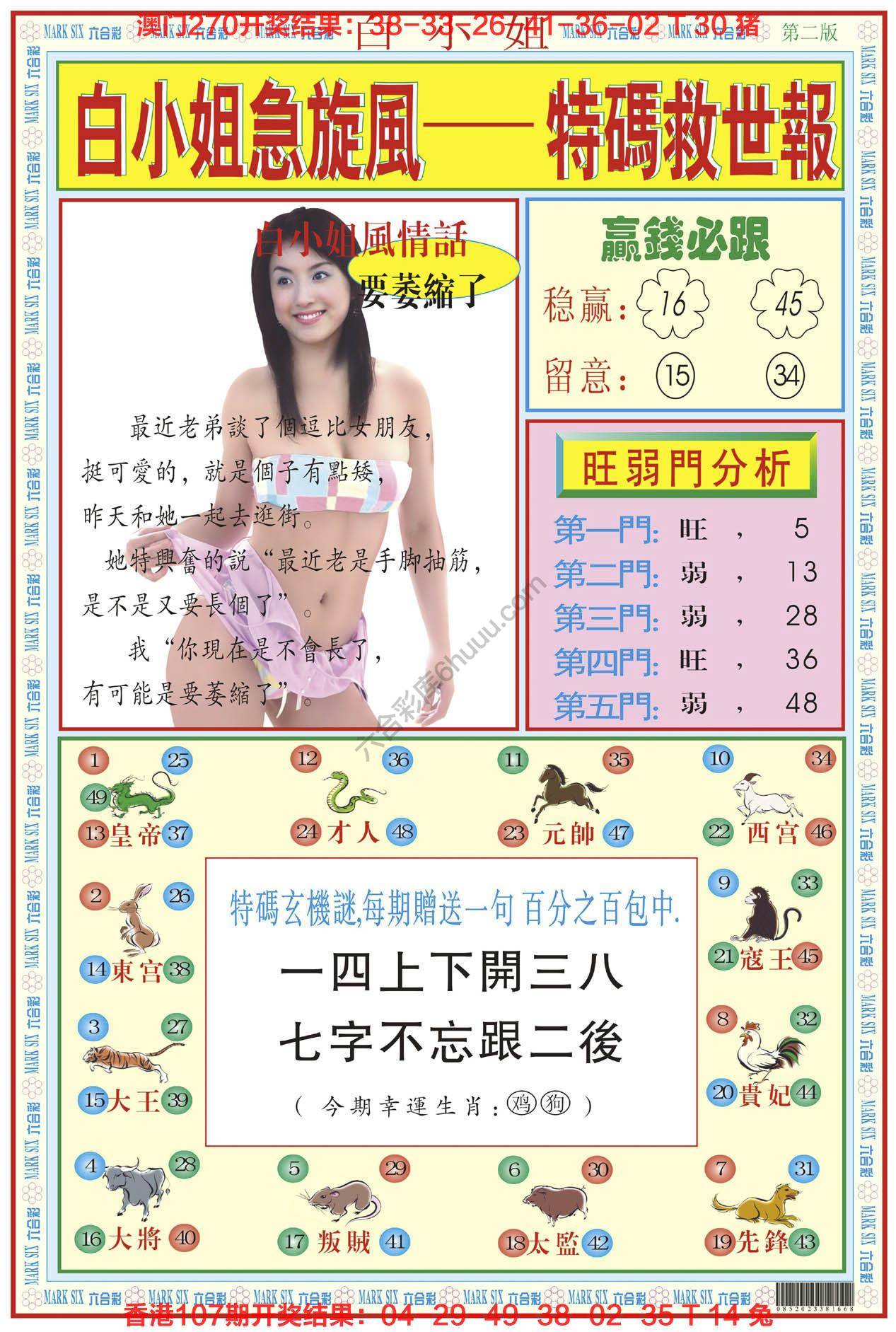 白小姐急旋风
