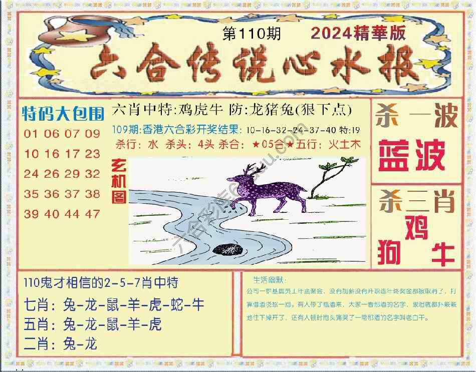 六合传说心水报