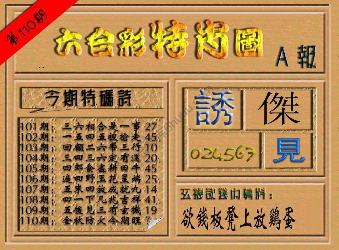 六合彩特肖图