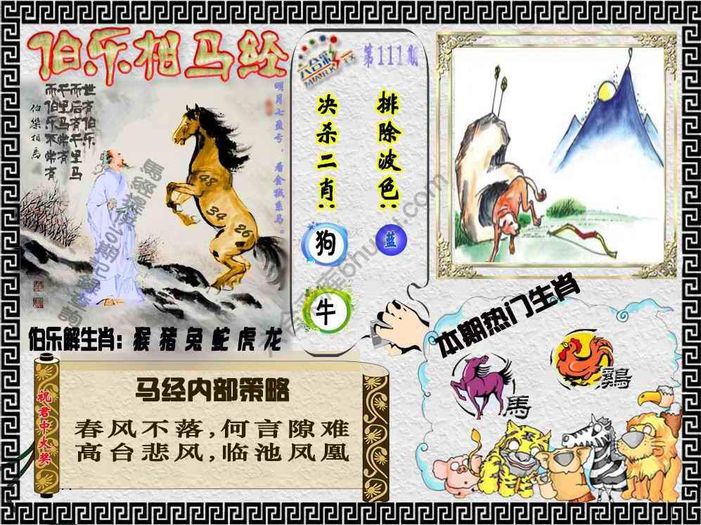 伯乐相马经