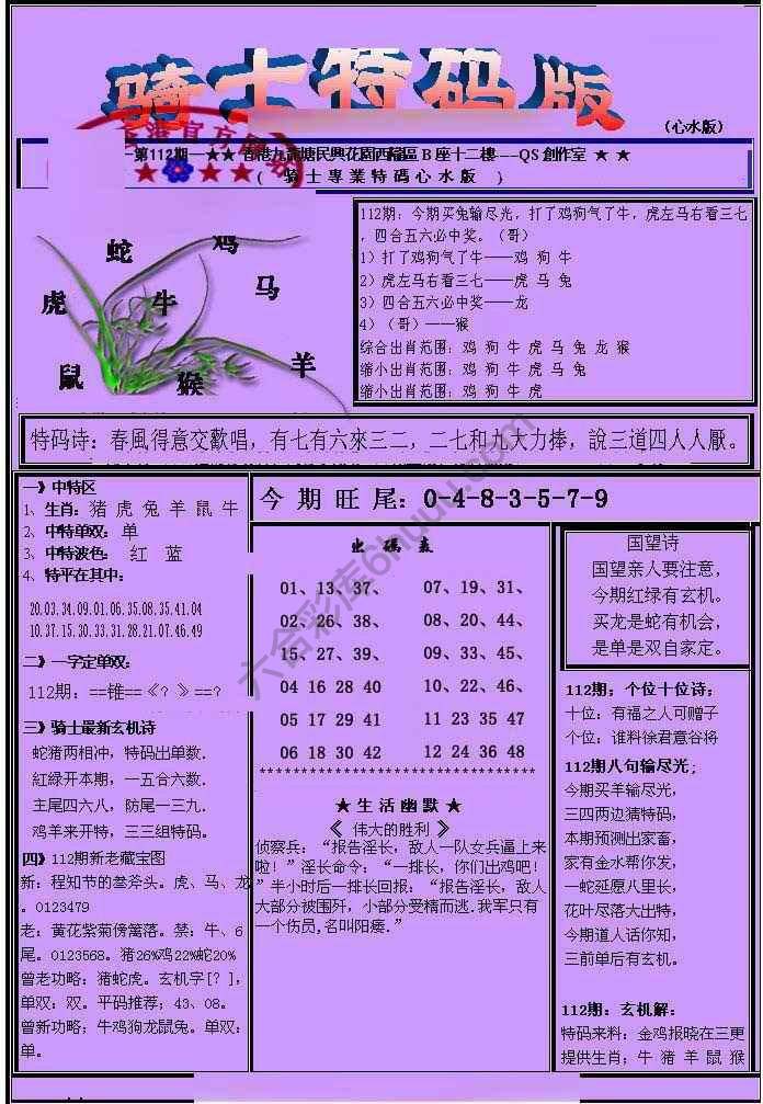 另类骑士特码版