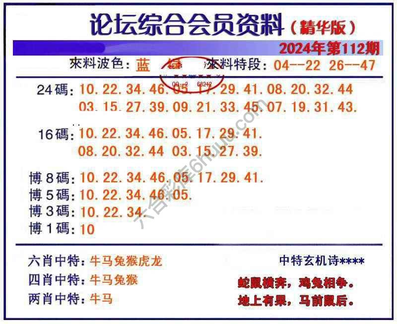 综合会员资料