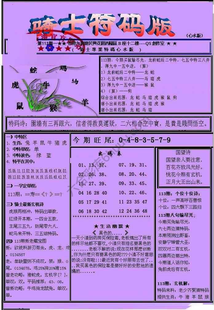 另类骑士特码版