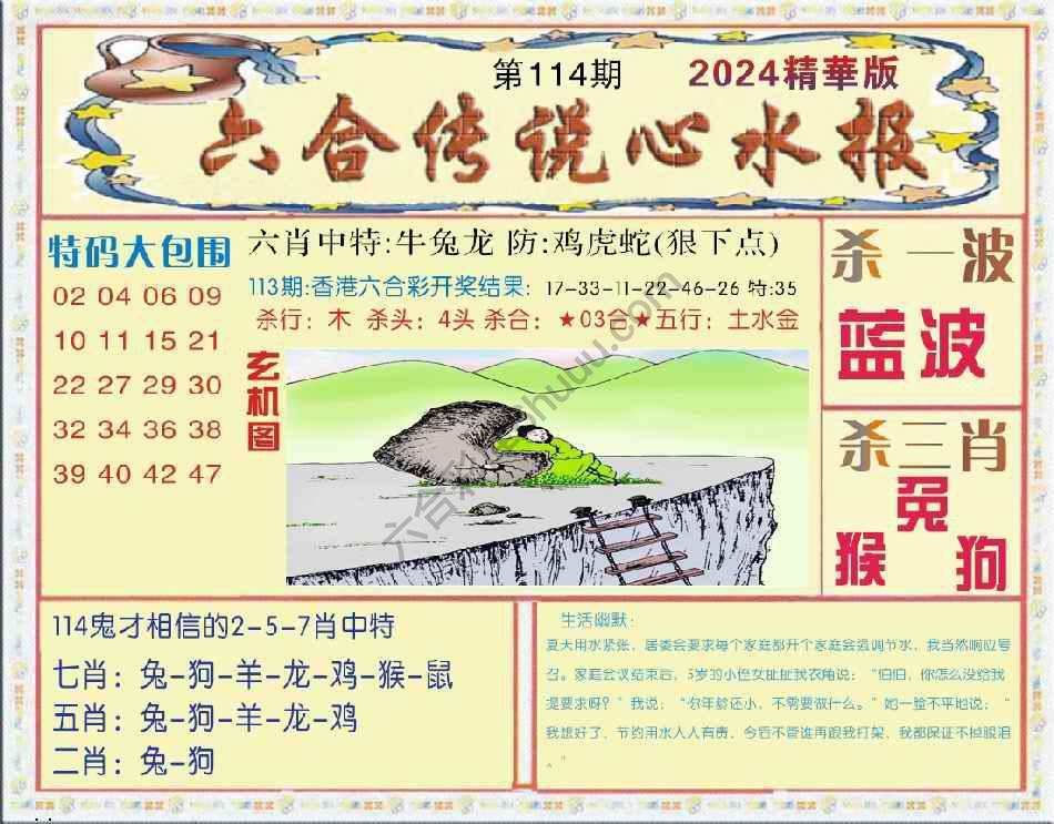 六合传说心水报