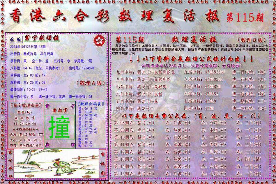 数理复活报