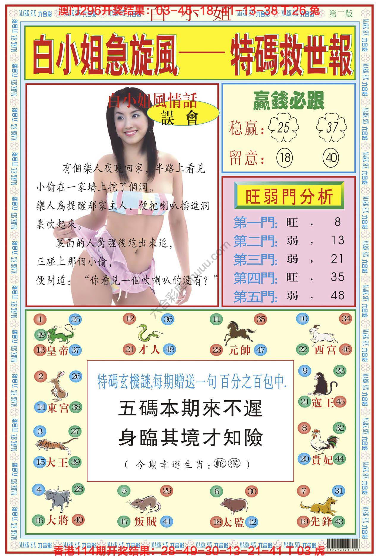 白小姐急旋风