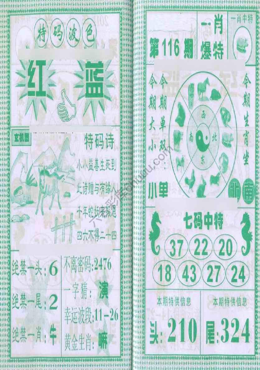 一肖爆特（新版）