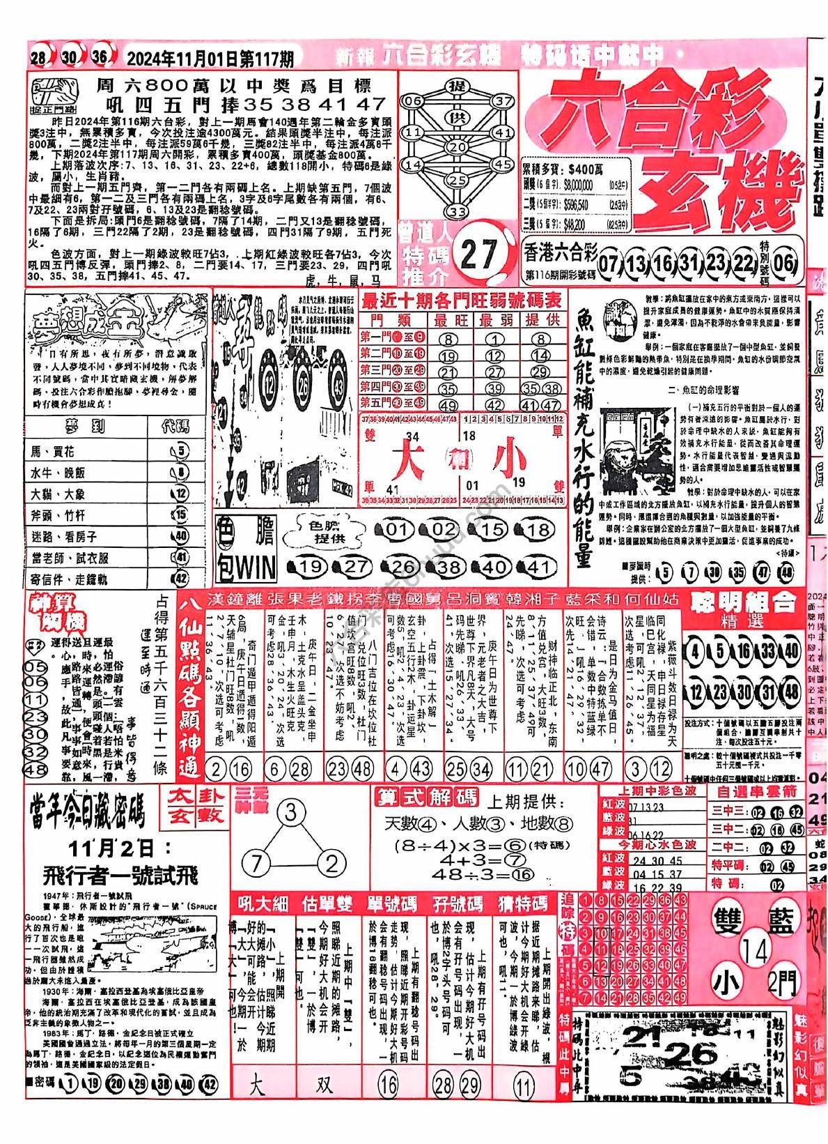六合彩玄机