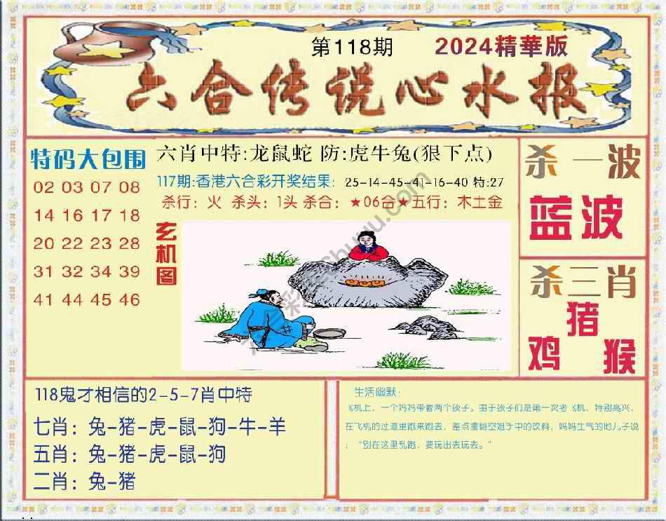 六合传说心水报