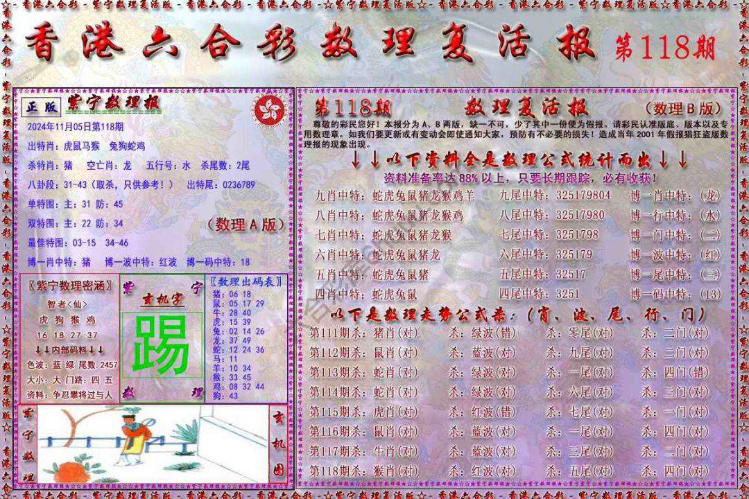 数理复活报