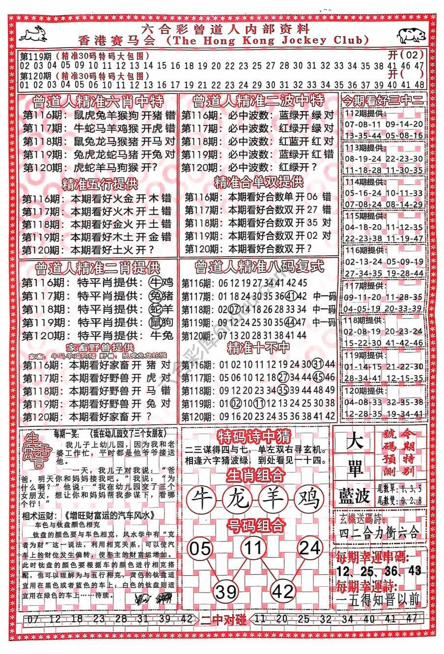 曾道人内部资料