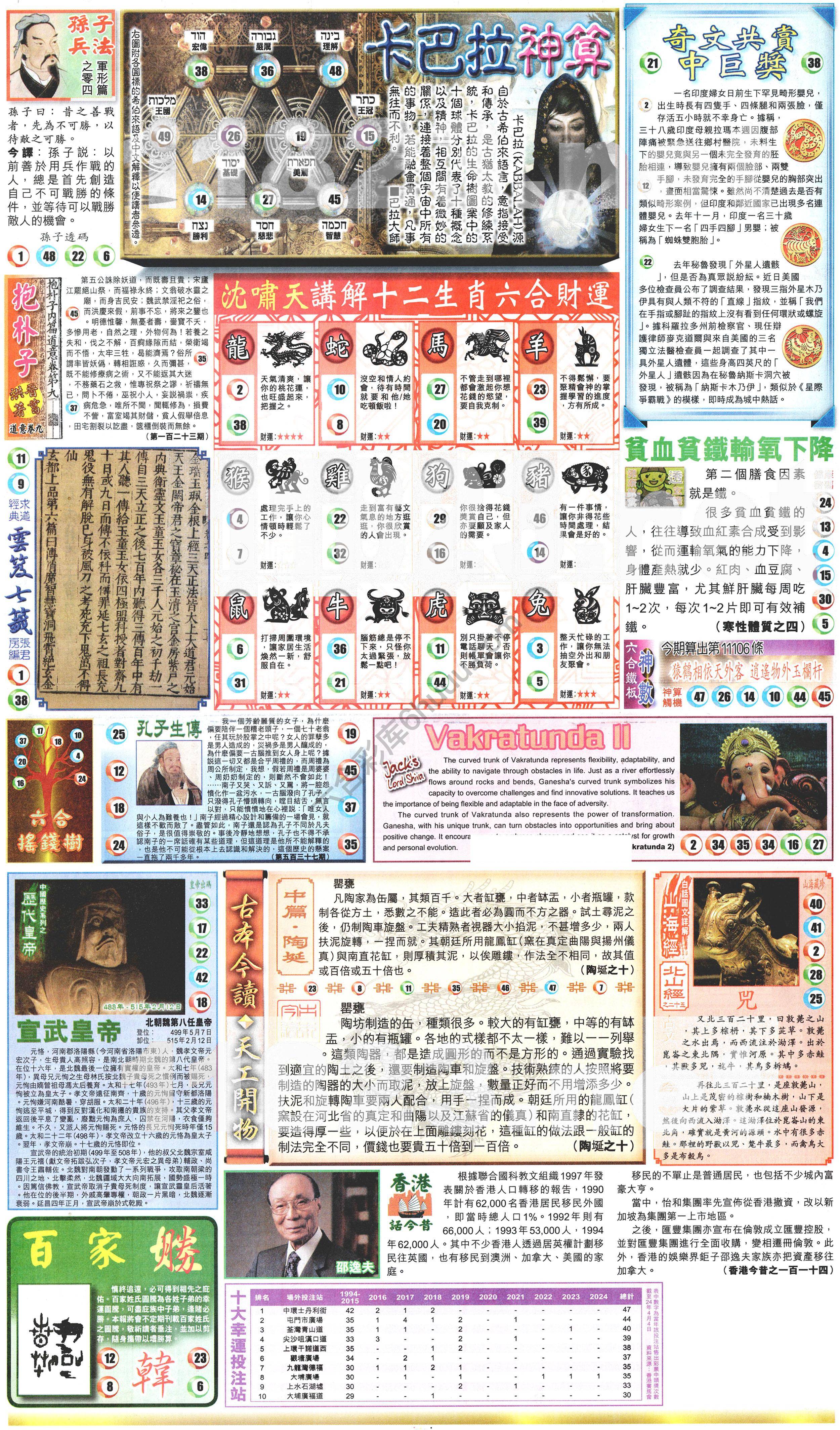 新报六合彩玄机