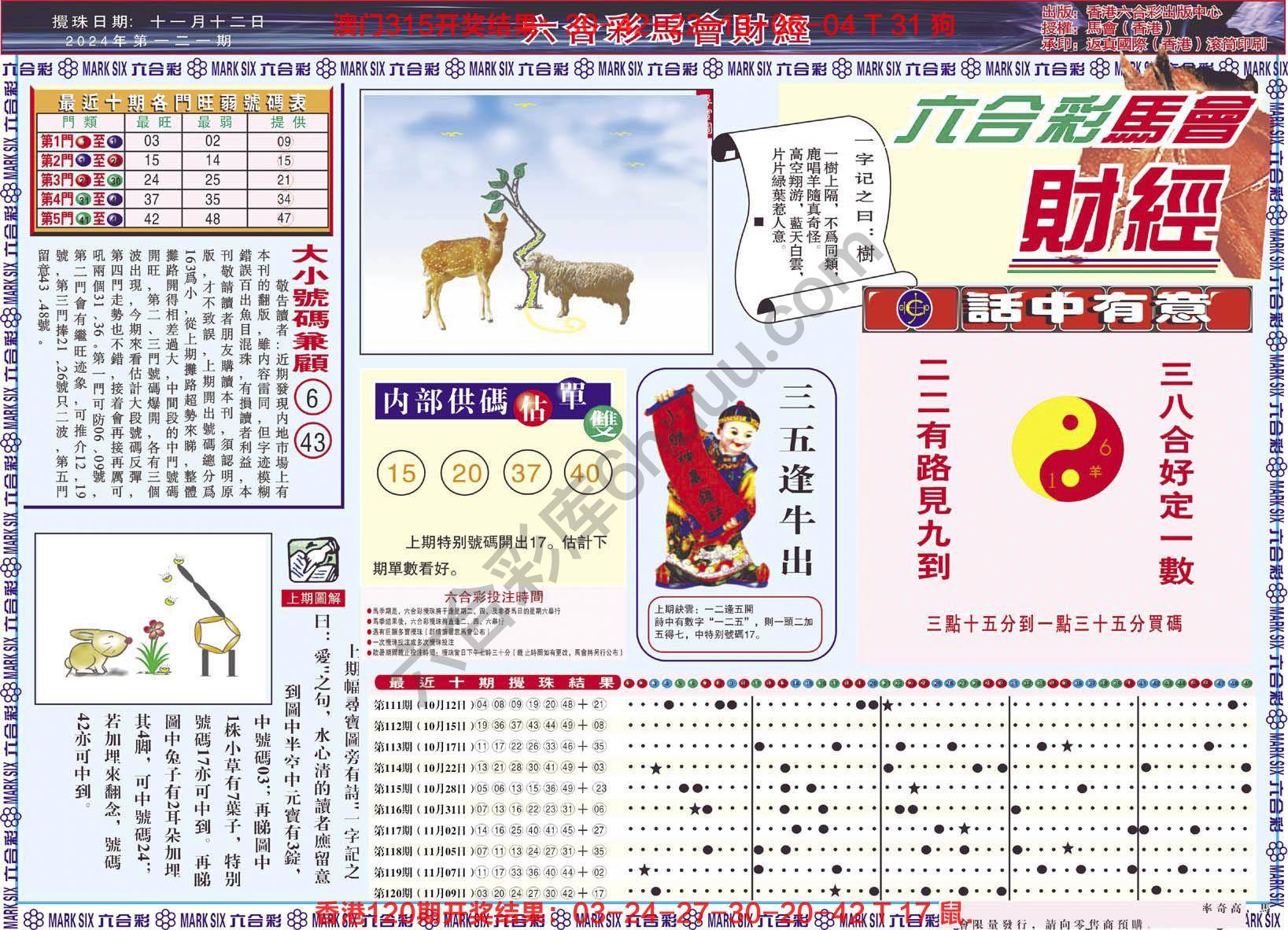 六合彩马会财经
