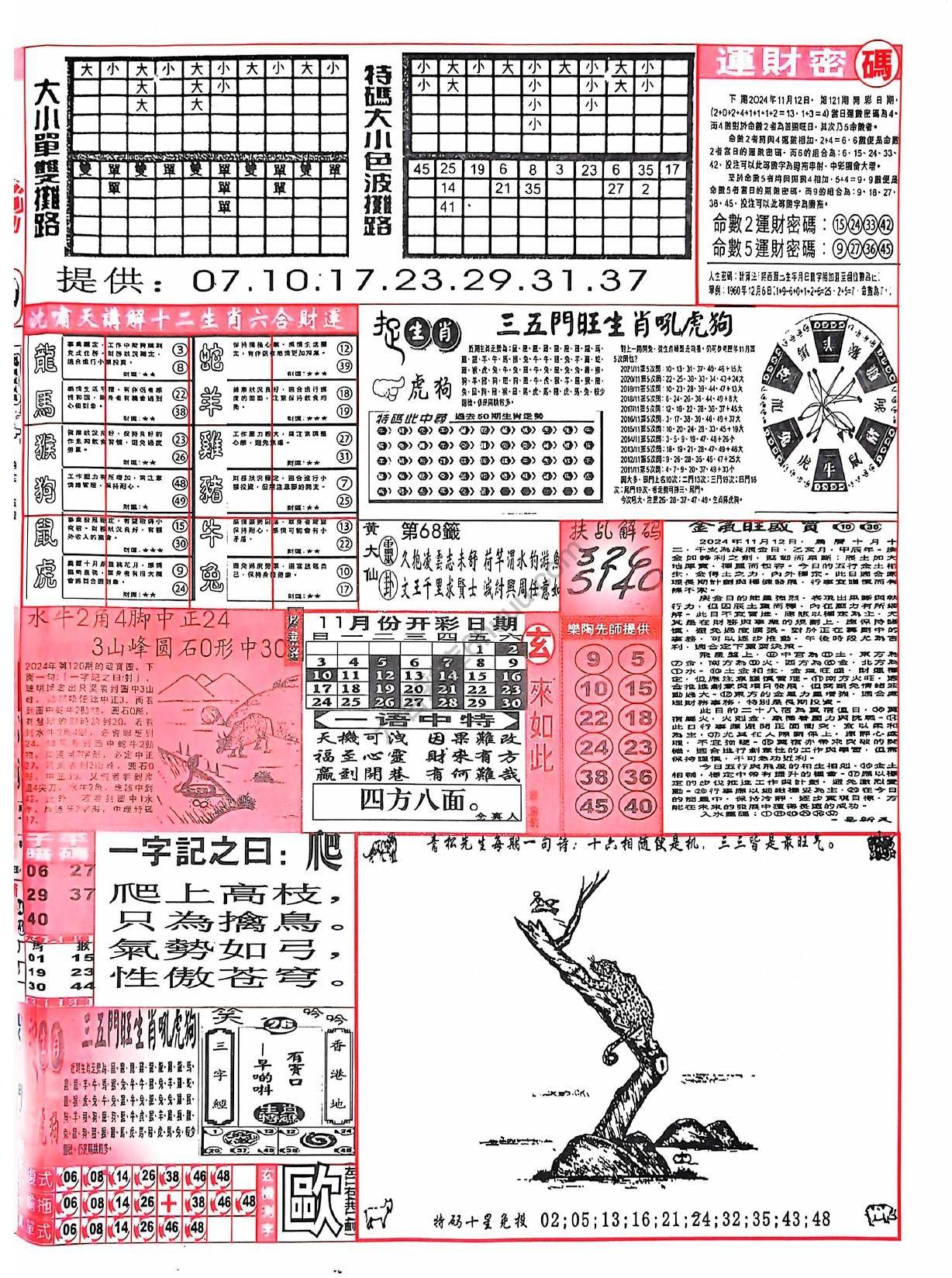 六合彩玄机