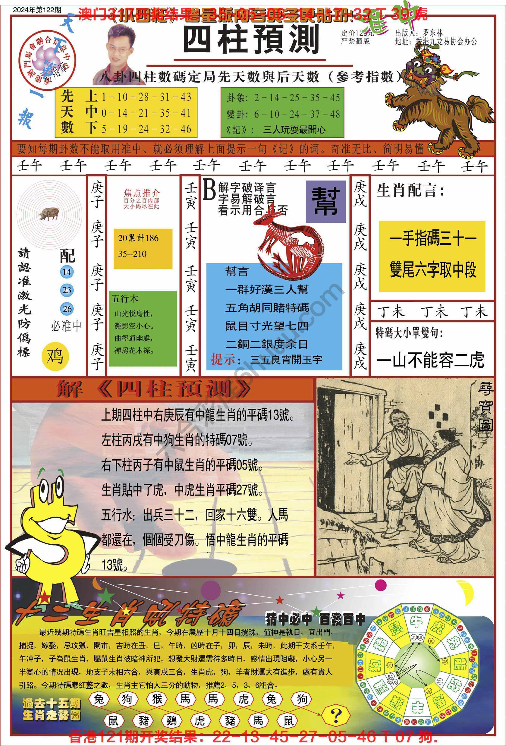 四柱预测