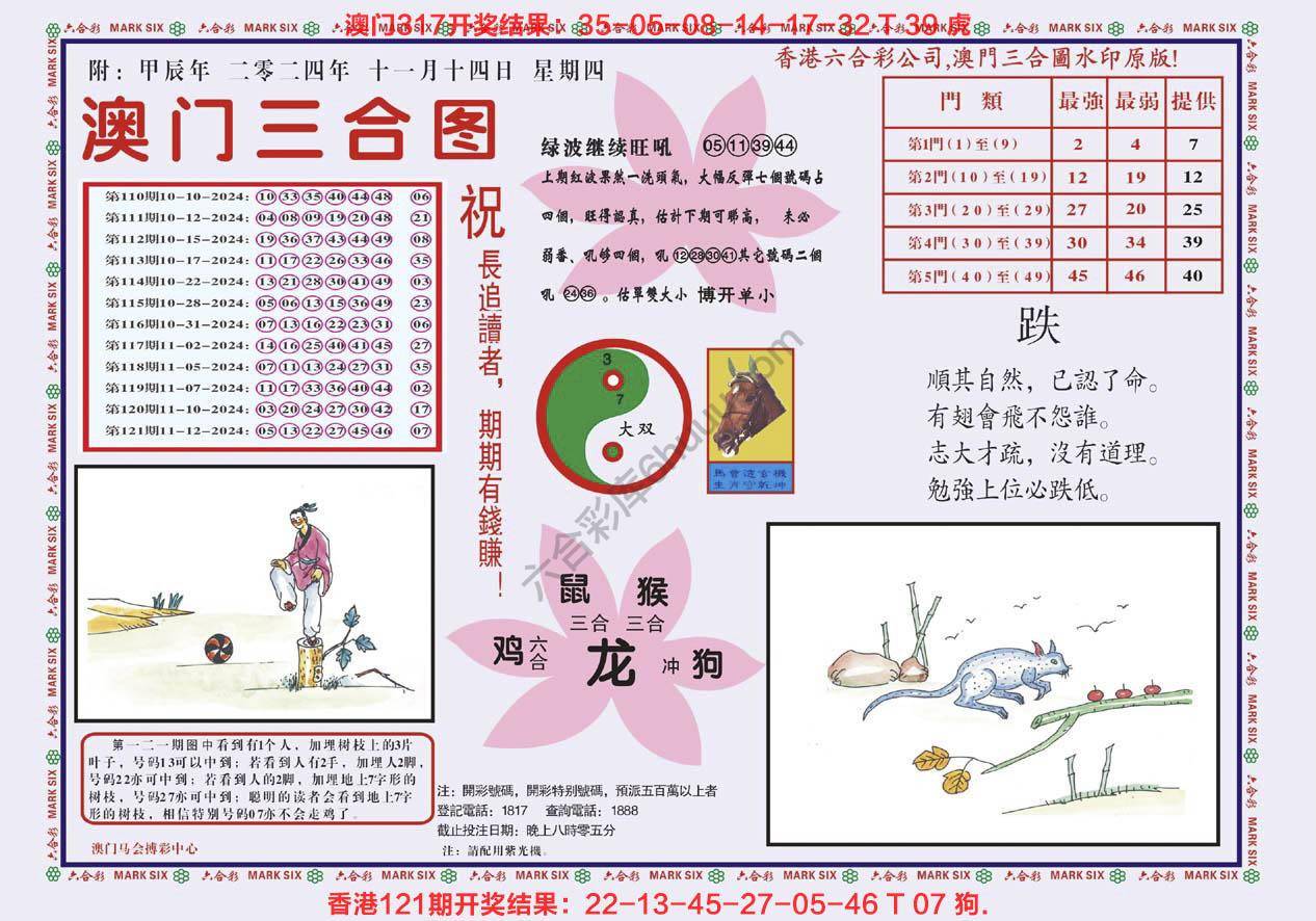 澳门三合图