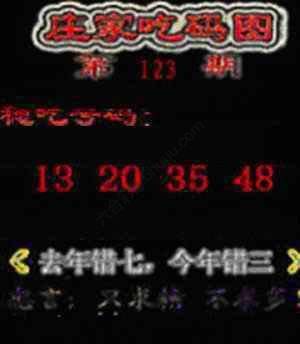 庄家吃码图