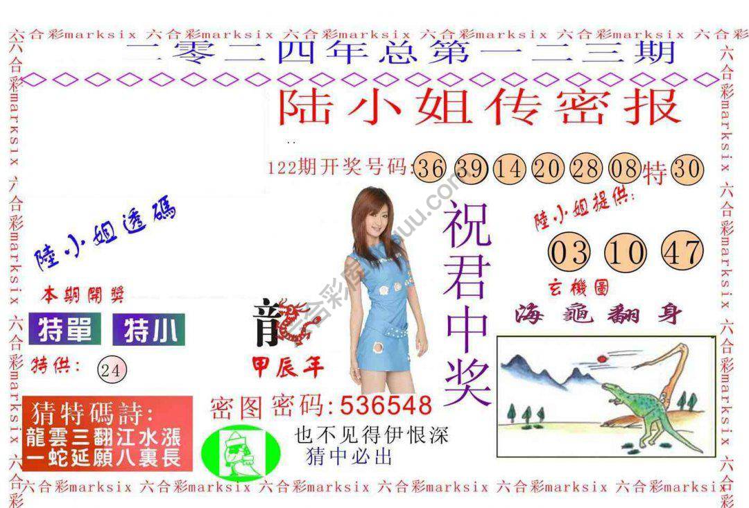 陆小姐传密
