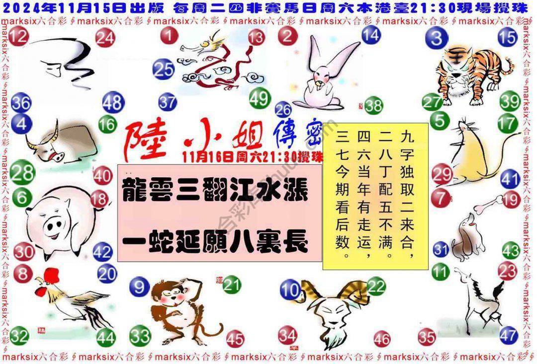 陆小姐传密