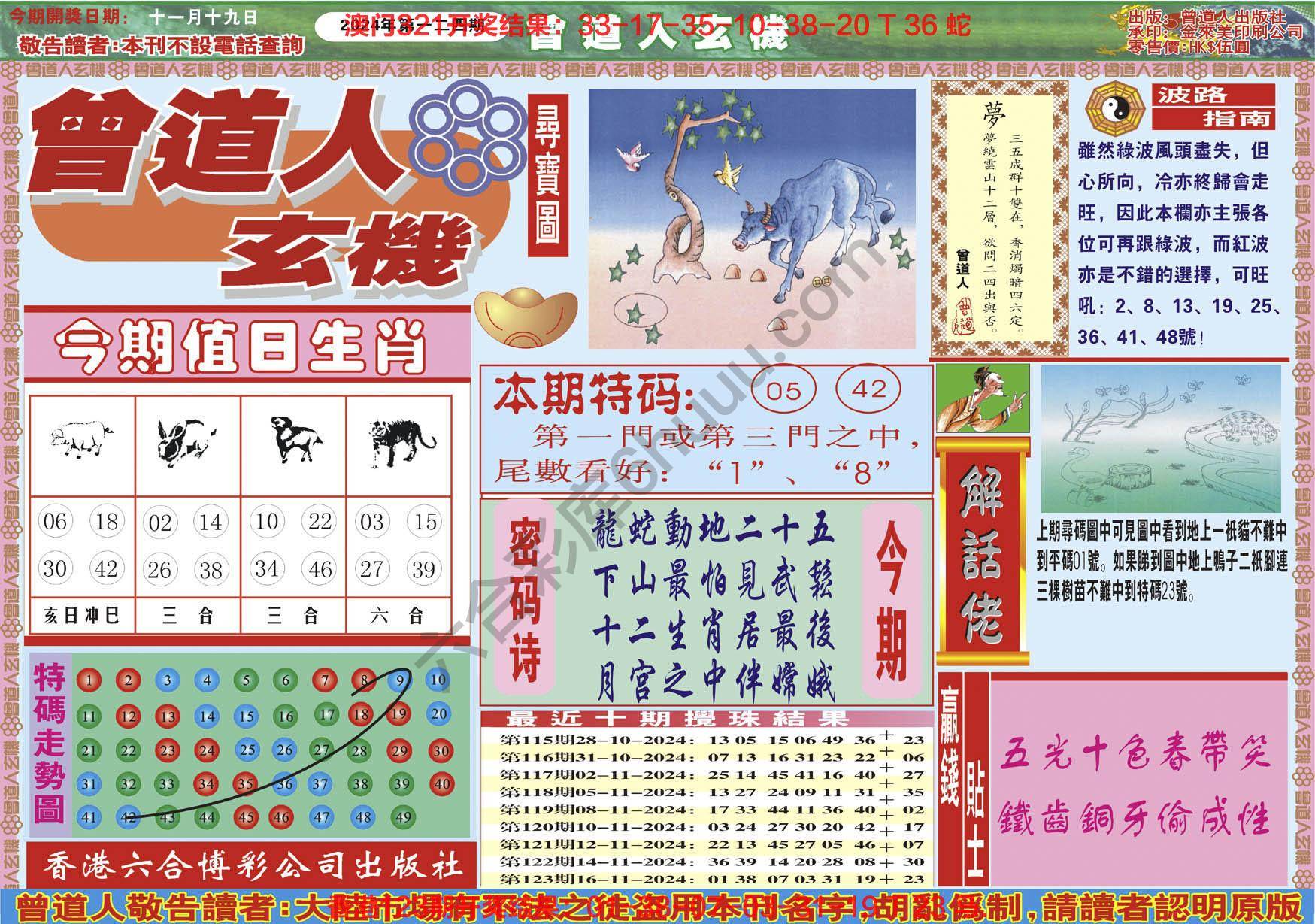 曾道人玄机