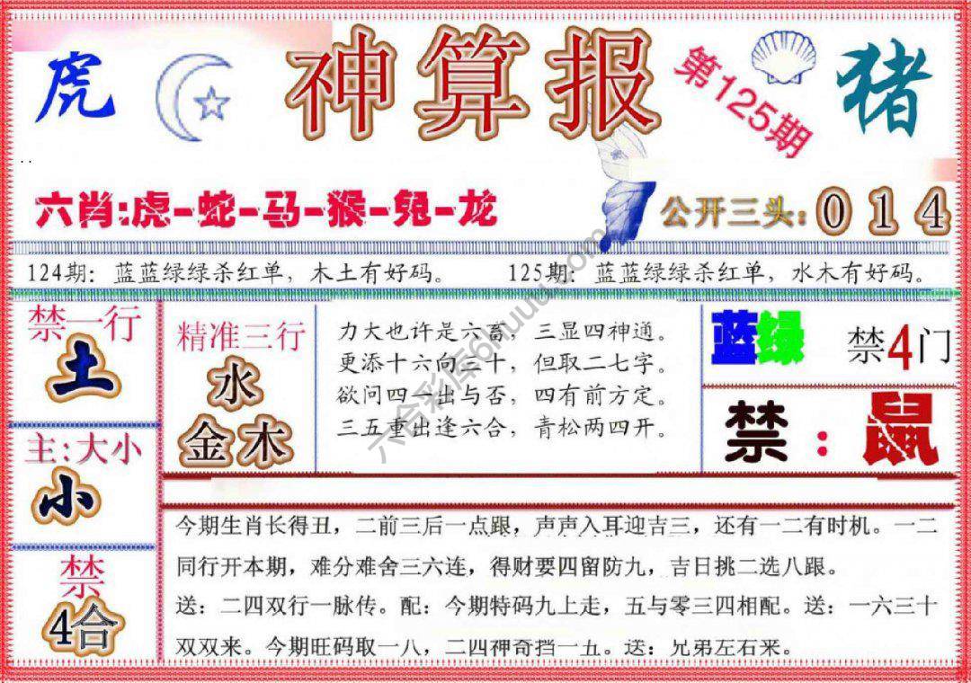 神算报新版