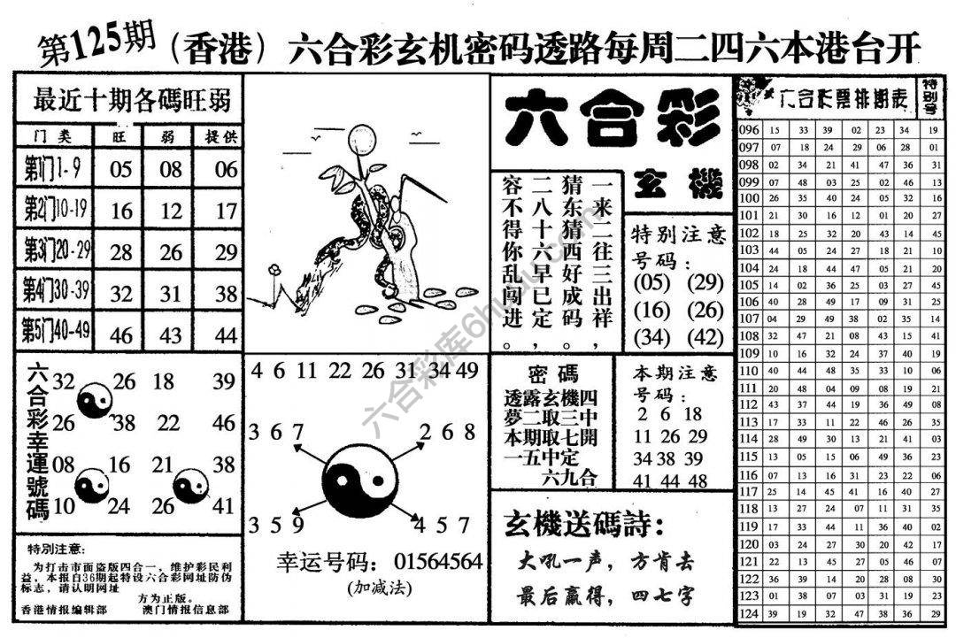 六合玄机